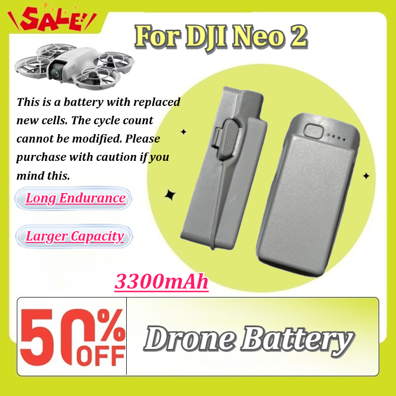 Drone Battery Smart - 3300mAh 7.16V Solid-State Upgrade Batterij Lange