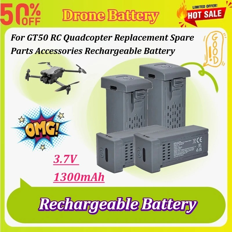 Nieuwe 1-5 Stuks 3.7V 1300mAh  - Drone Battery Li-Ion recensie en prijs