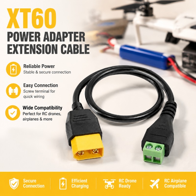 XT60 Connector Man/Vrouw naar  - Drone Battery Connector recensie en prijs